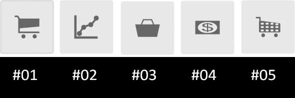 Sales Icons Overview