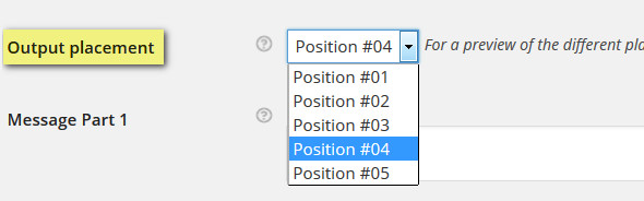 Admin Settings